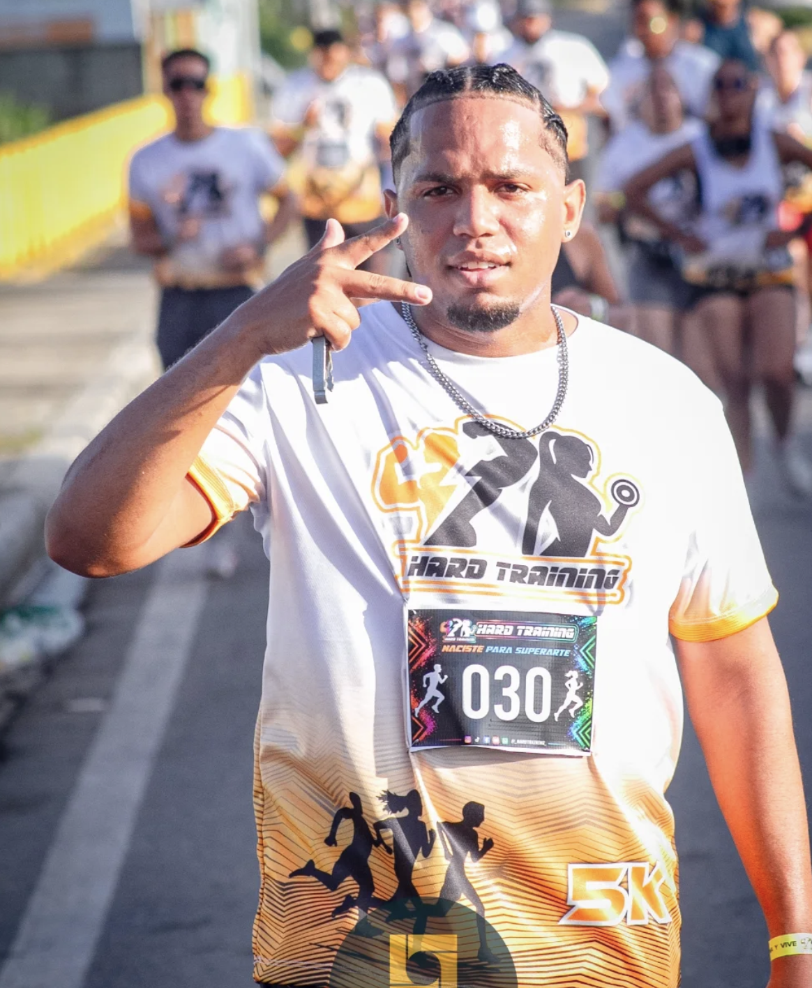 Runner Hard Training